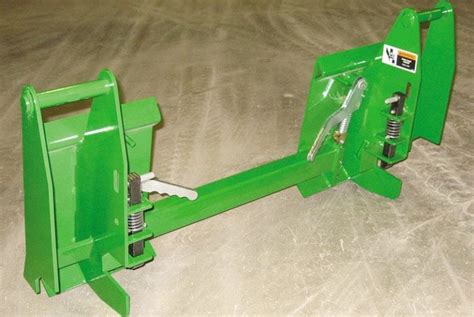 john deere 600 loader to skid steer adapter|loader quick hitch adapter.